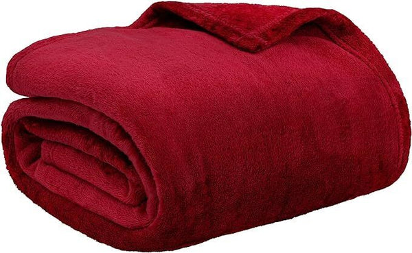 Fleece Large Blanket Throw Sofa Bed Soft Warm Faux Fur Single Double King Cozy